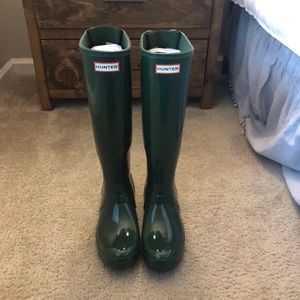 Hunter Tall Adjustable Gloss Rainboots